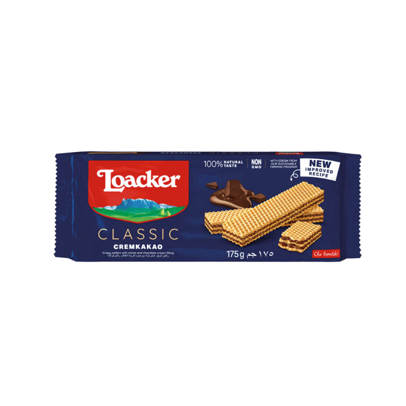 Loacker Classic Wafer Chocolate 175g
