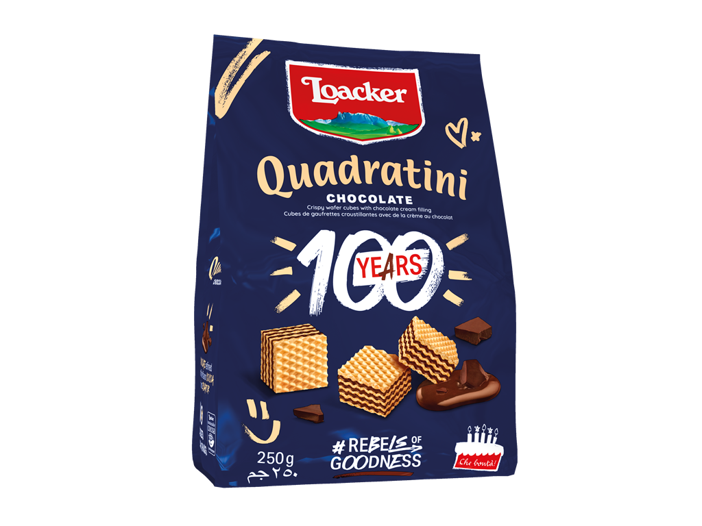 Loacker Quadratini Wafer Chocolate 250g