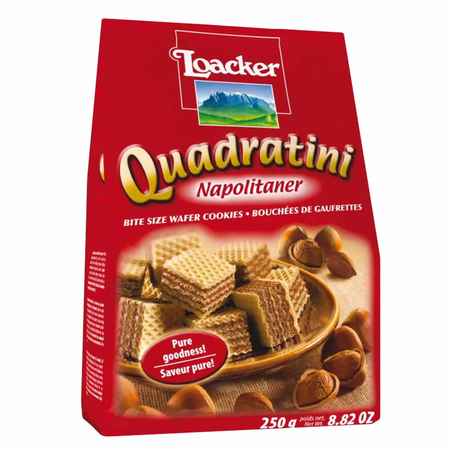 Loacker Quadratini Wafer Napolitaner 250g