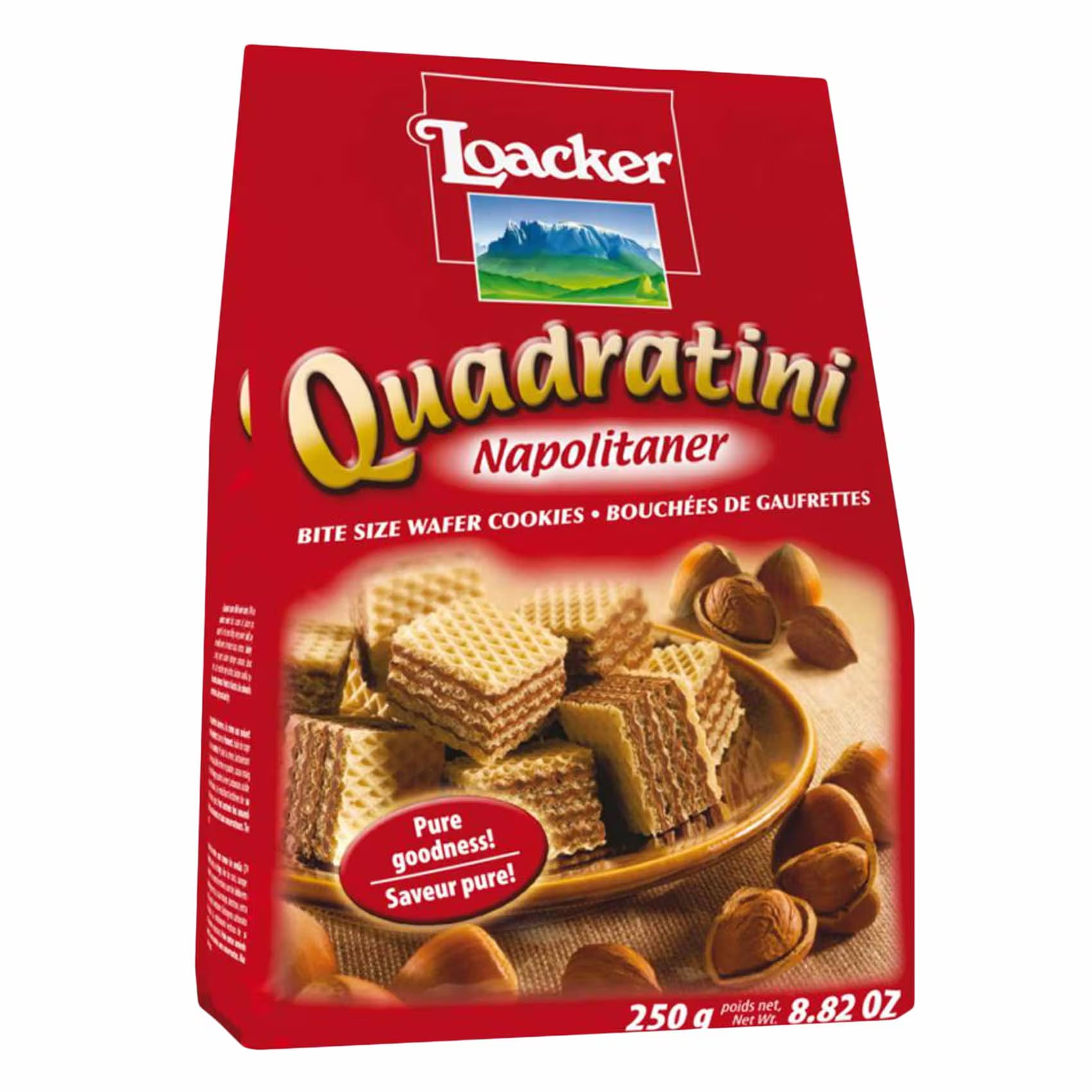 Loacker Quadratini Wafer Napolitaner 250g