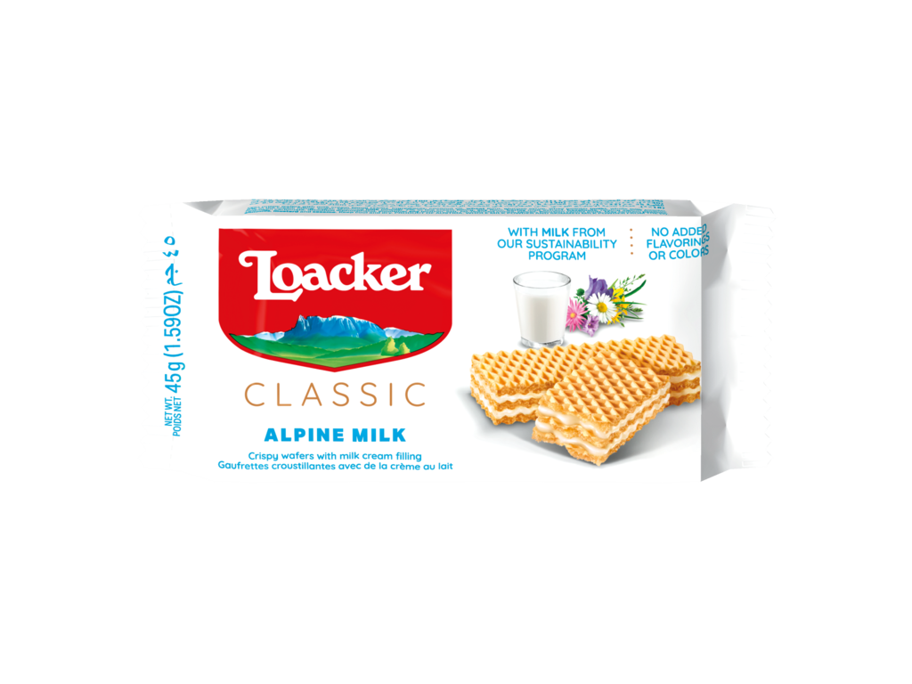 Loacker Classic Wafer Milk 45gm