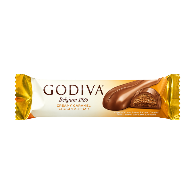 GODIVA Creamy Caramel Chocolate Bar 35gm