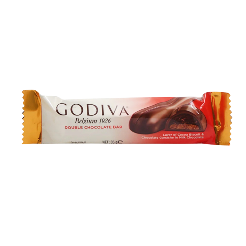 GODIVA Double Chocolate Bar 35gm