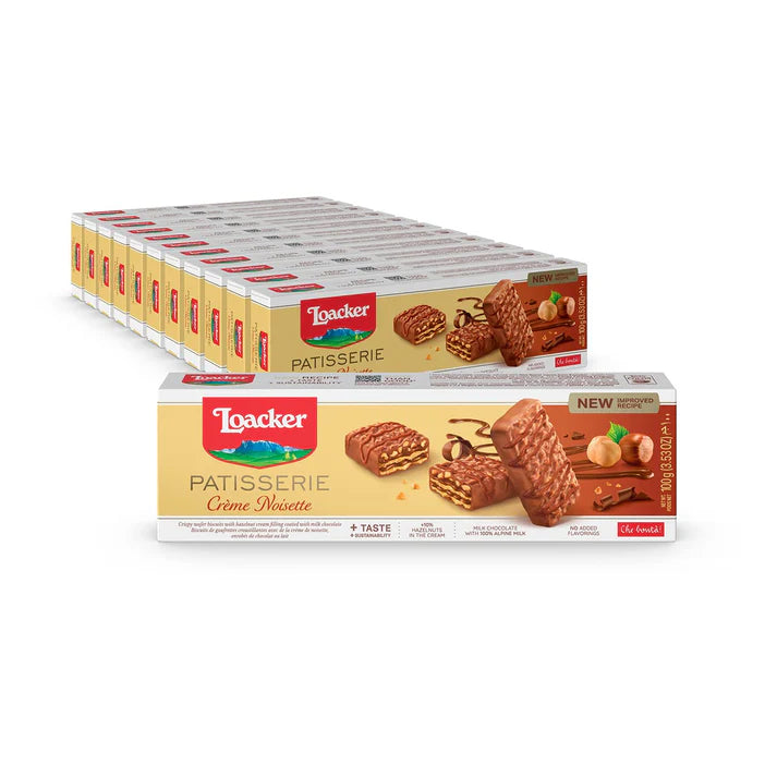 Loacker Quadratini Patisserie Crème Noisette 100g