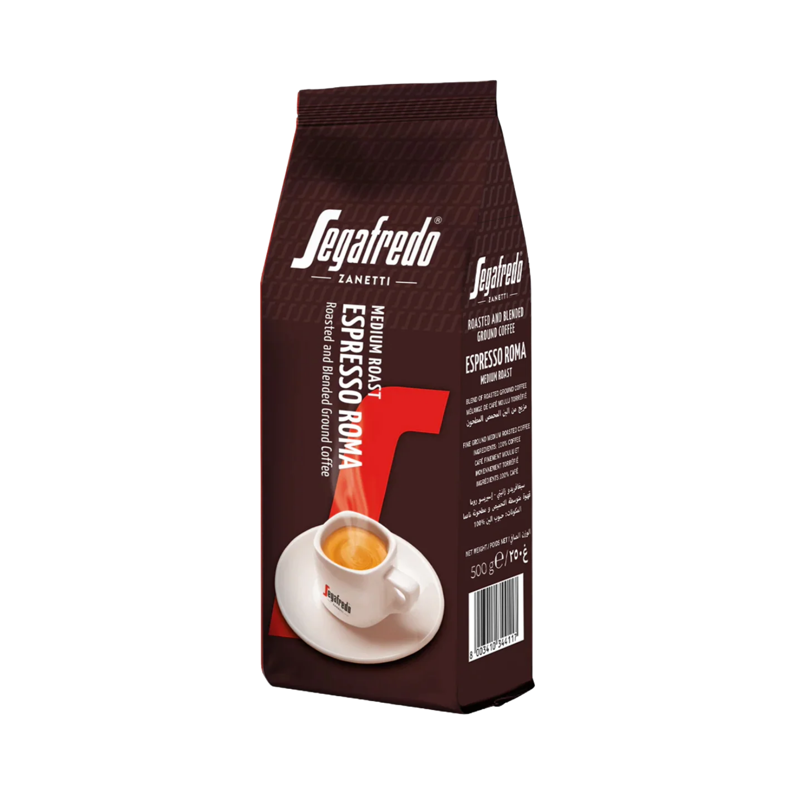 Segafredo Zanetti Espresso Roma - Whole Bean, 500g